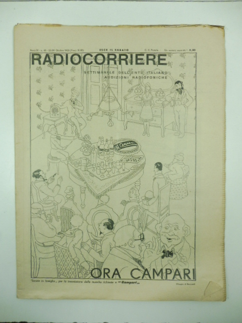 Radiocorriere. Settimanale dell'Ente Italiano audizioni radiofoniche, anno IX, n. 43
